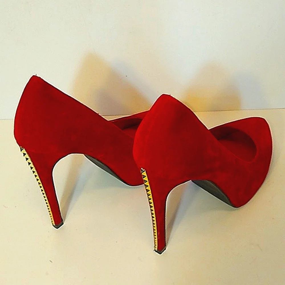 Body Center Heels Shoes Women have a little Scratches are inside of heels. - Picture 5 of 14